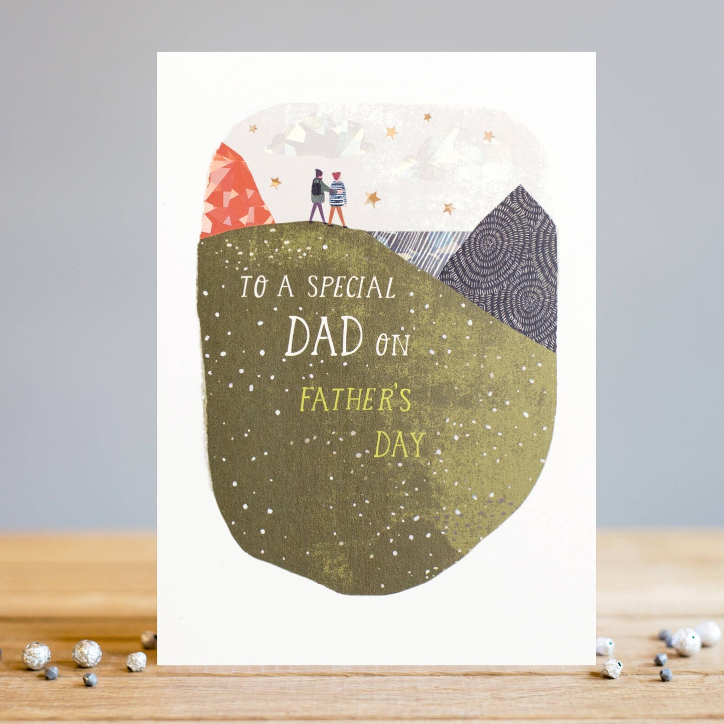 Father's Day Hill Card | Father's Day Card | Dad Card