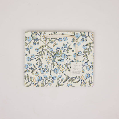 Hand Block Printed Gift Bags (Medium) - Blue Stone Refresh