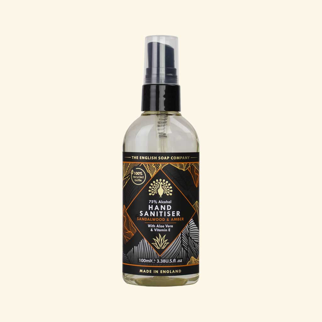 Radiant Sandalwood and Amber Hand Sanitiser