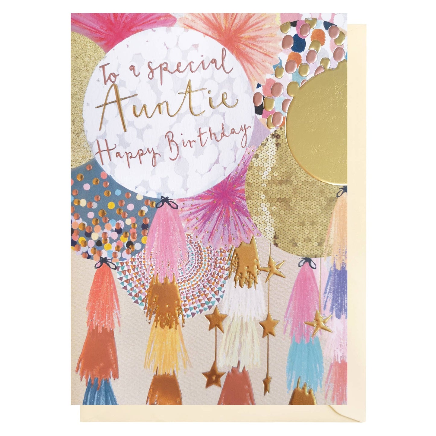 Auntie Birthday Card | Female Birthday Card |
