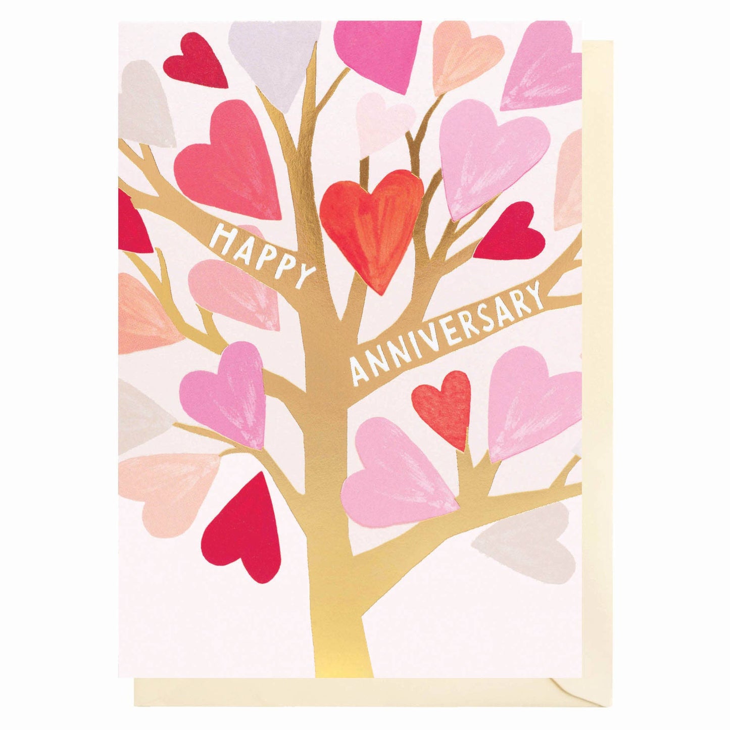 Anniversary Heart Tree | Gender Neutral Anniversary Card