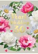 Pearl Wedding 30 Years | Sarah Kelleher Card