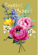 Special Sister Happy Birthday | Sarah Kelleher Card