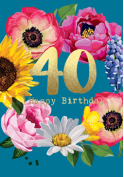 40th Birthday | Sarah Kelleher Card