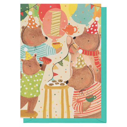Age 1 Teddy Birthday Card | Milestone Age | Kids Cards