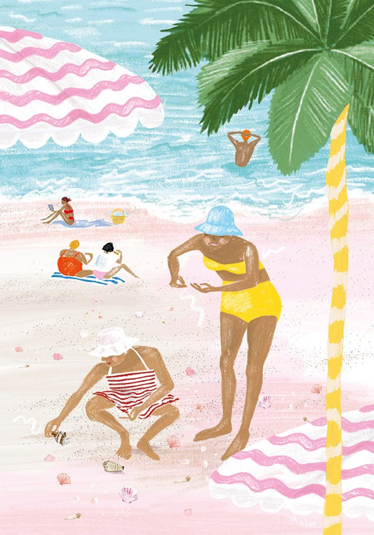 Beach and Umbrellas