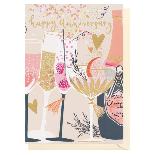 Sparkling Anniversary Card | Love Card