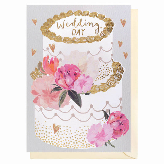 Wedding Day Cake | Wedding Card