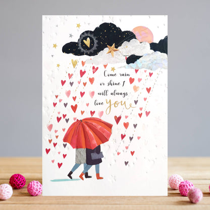 Shower of Hearts Card | Valentine Cards | Anniversary Card