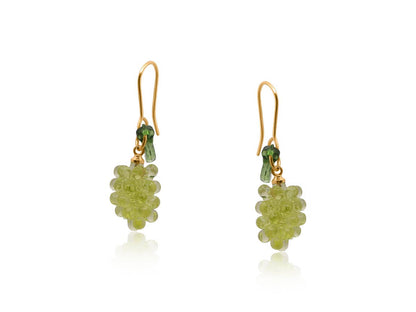 Dionysus Bunch of Grapes Dangle Earrings