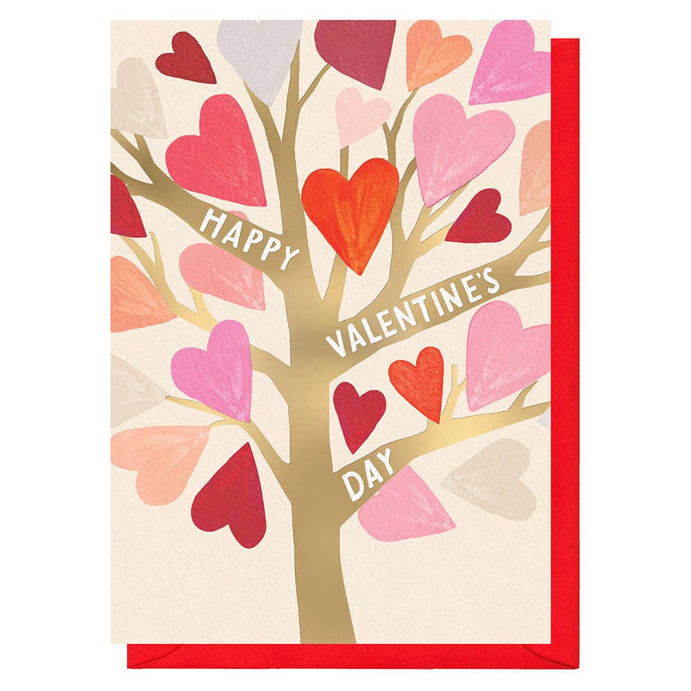 Happy Valentine's Day Heart Tree | Valentine | Love Cards