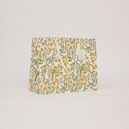 Hand Block Printed Gift Bags (Large) - Sunshine Refresh