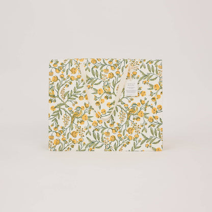 Hand Block Printed Gift Bags (Large) - Sunshine Refresh