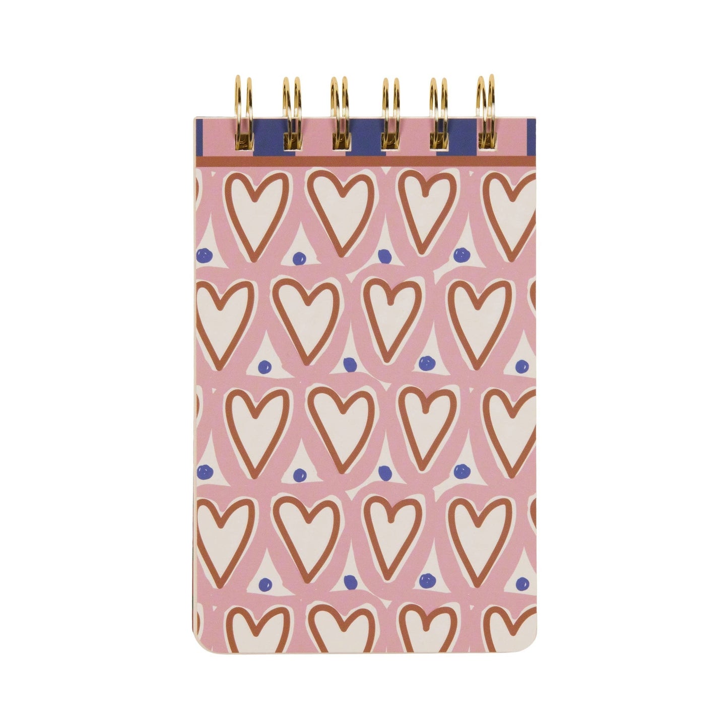 Hearts Twin Wire Notepad