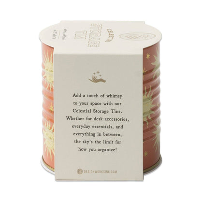 Celestial Storage Tin - Terracotta Sun