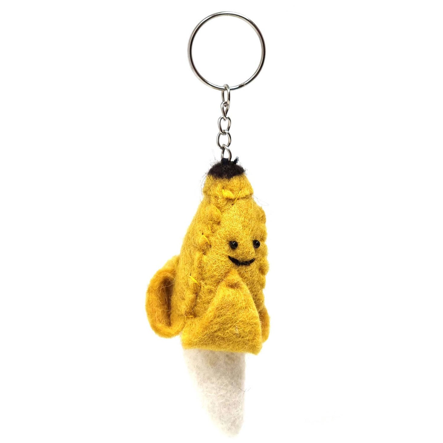 Felt Keychain - Banana Felt Keyring