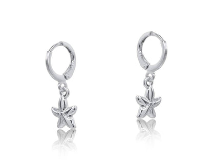 SOFIA SEA TOKEN PETITE HUGGIE EARRINGS