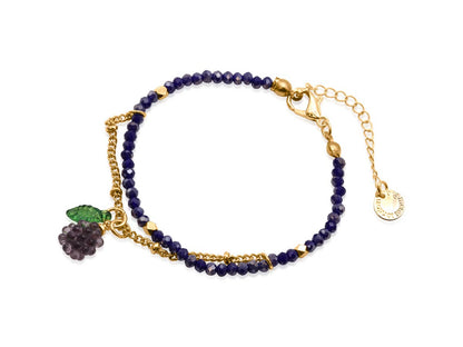 Dyonissus Bunch of Grapes Beaded Bracelet