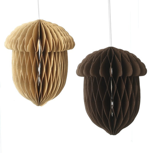 Paper Concertina Acorns Mix 2