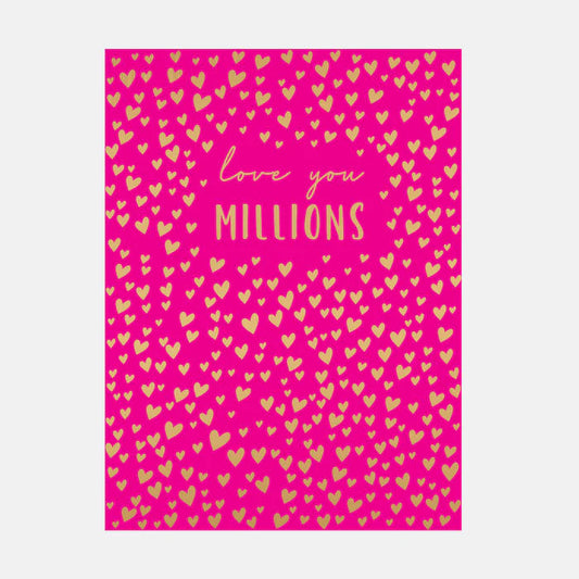 Love you Millions | Small Sara Miller Greetings Card