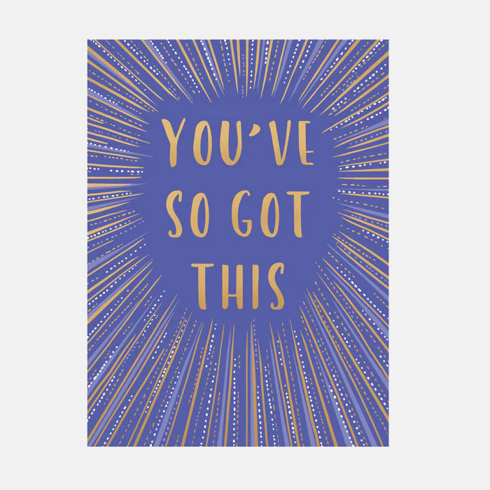 You've Got This | Small Sara Miller Greetings Card