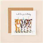 Cows Herd It's Your Birthday Card