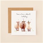 Sheep Have a Baaa-rilliant Birthday Card