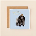 Happy Birthday Handsome Gorilla Card