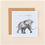 Age is Irrelephant Birthday Card