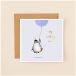 Penguin Big Birthday Love Card