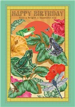Happy Birthday Frog card