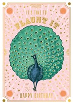 Flaunt it Birthday Card