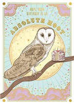 Absolute Hoot Birthday Card