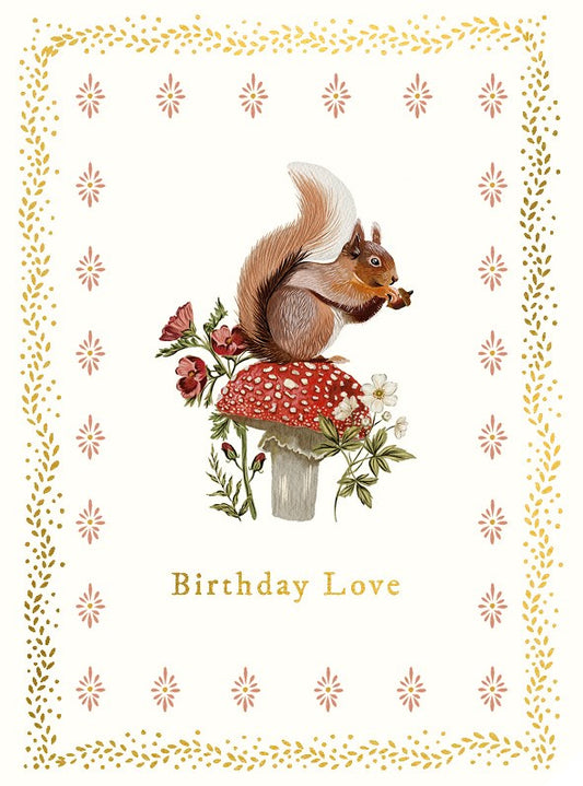 Blooming Bunny Greetings Card